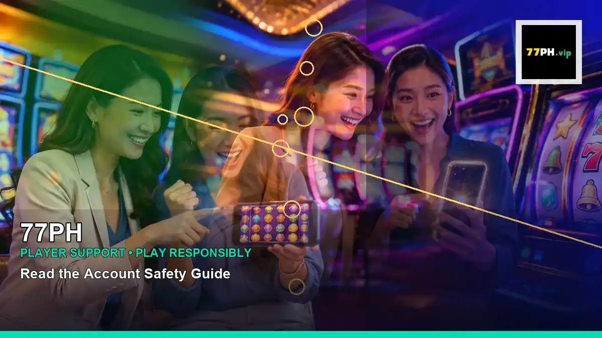 77PH 77PH about us information for Philippine users scene with right-diagonal VIP casino rewards for players in the