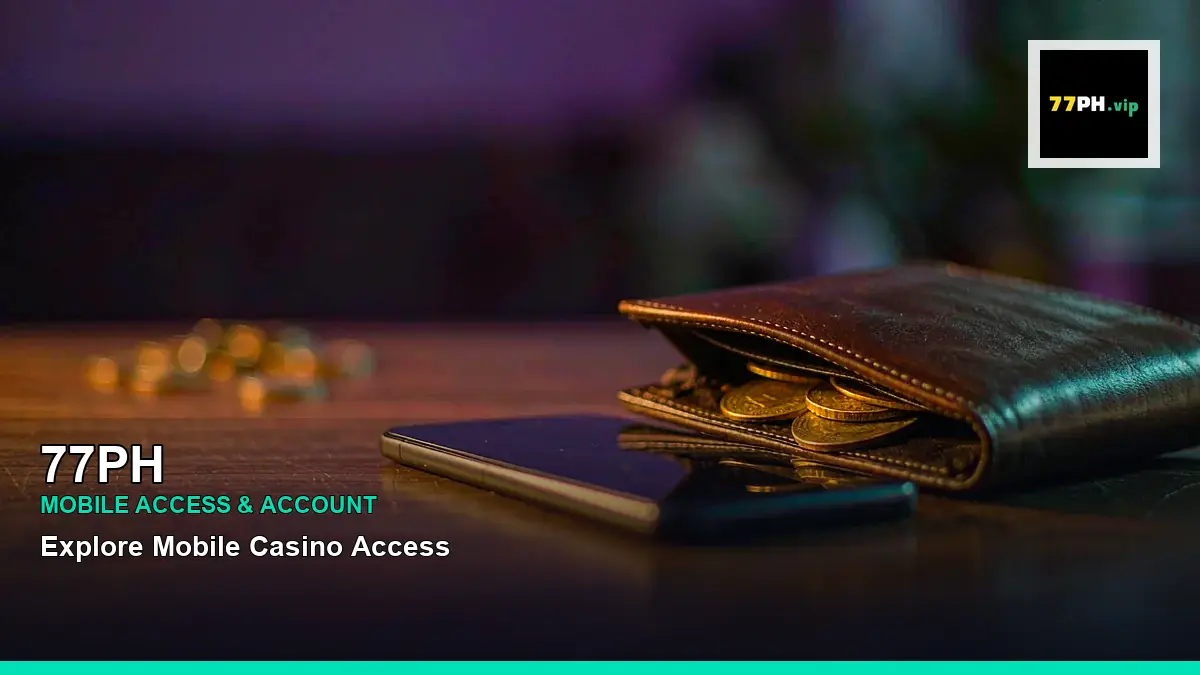 77PH 77PH app information for Philippine users scene with biometric casino payment methods for players in the Philippines